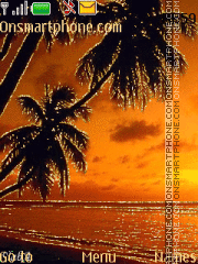 Capture d'écran Palm thème