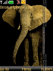 Capture d'écran Elephant thème