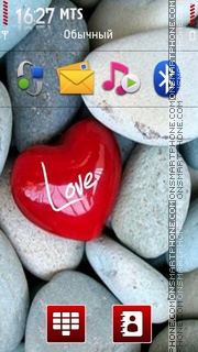 Love 05 es el tema de pantalla