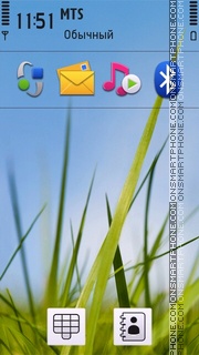 Nokia C6 Style tema screenshot