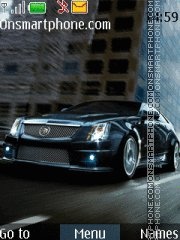Скриншот темы Cadillac CTS Coupe