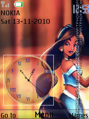 Aladdin and Jasmin theme screenshot