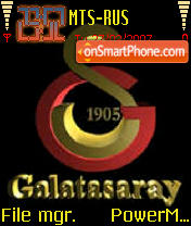 Galatasaray theme screenshot