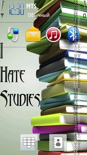Capture d'écran I Hate Studies thème