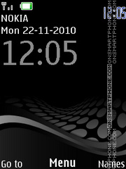 Clock 95.4 theme screenshot