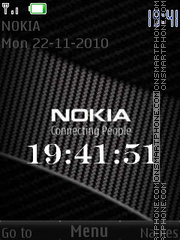 Nokia Black es el tema de pantalla