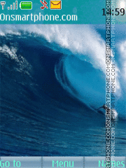 Surfing theme screenshot