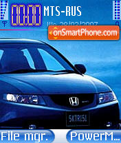 Capture d'écran Honda Accord Euro R thème