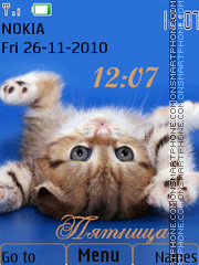 Cat tema screenshot