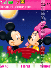 Скриншот темы Mickey and Minnie
