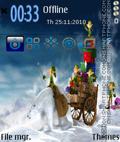 Christmas 05 tema screenshot