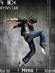 Capture d'écran Dancer slide thème