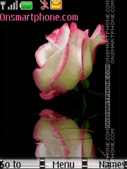 Animated rose es el tema de pantalla