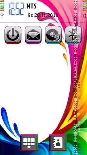 Splash Colours theme screenshot