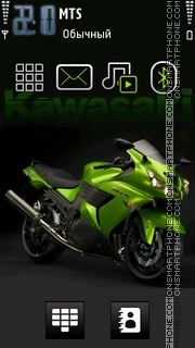 Kawasaki 04 tema screenshot