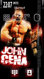 John Cena 12 theme screenshot