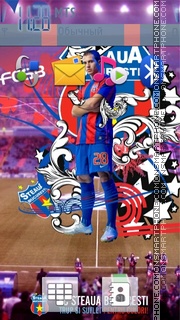 Fc Steaua theme screenshot