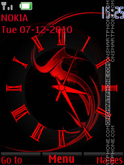 Clock tema screenshot