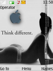 Think Different es el tema de pantalla