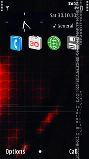 Abstract Technology tema screenshot