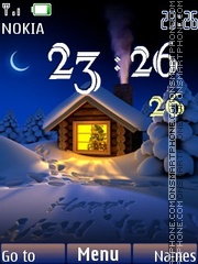 Winter house theme screenshot