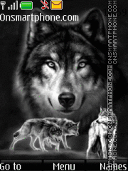 Wolfs tema screenshot
