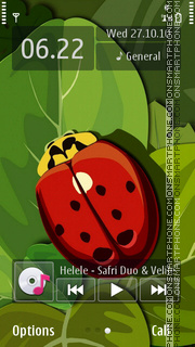Lady Bug 04 tema screenshot
