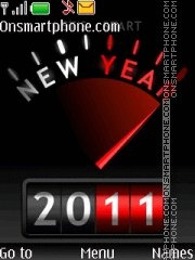 Capture d'écran New Year 2011 01 thème