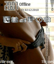 Sensual Body 01 tema screenshot