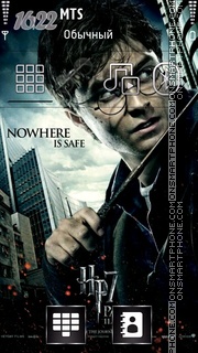 Capture d'écran Harry Potter 7 Icons thème