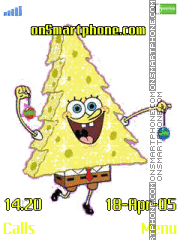 Sponge bob theme screenshot