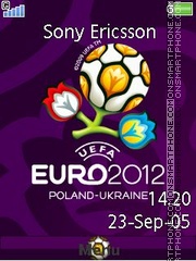 Euro 2012 Theme-Screenshot