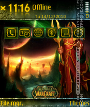 World of Warcraft 09 theme screenshot