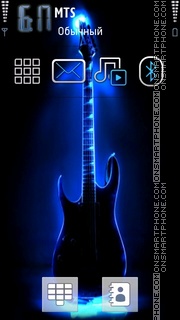 Capture d'écran Guitar 16 thème