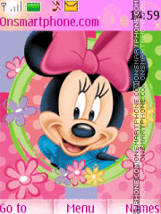 Capture d'écran Minnie thème