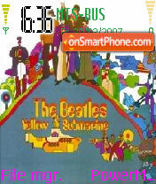 Yellow Submarine tema screenshot