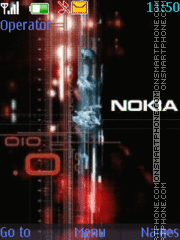 Скриншот темы Nokia Black