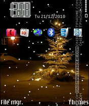 Christmas Night 04 tema screenshot
