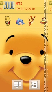 Pooh 07 es el tema de pantalla