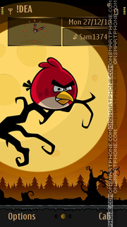 Скриншот темы Angry Birds s^3