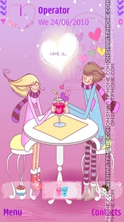 Love Date tema screenshot