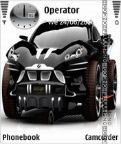 Capture d'écran BMW 2010 thème