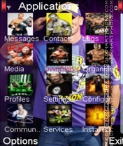 Скриншот темы Wwe John Cena