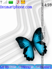 Capture d'écran Butterfly thème