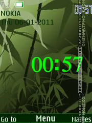 Capture d'écran Bambuk thème