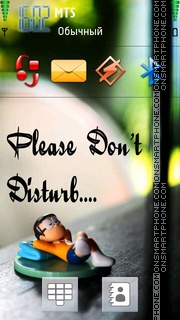 Dont Disturb es el tema de pantalla