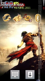 Capture d'écran Prince of Persia thème