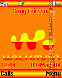 Orange Walkman v2.5 Final tema screenshot