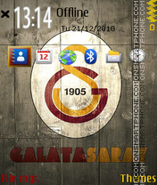 Galatasaray 1910 theme screenshot