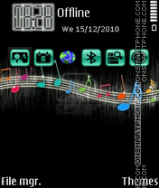 Music Mp3 01 theme screenshot